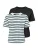 Only Tall Shirt ‘ONLHappy’  zwart / wit