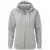 Russell Heren Authentieke Sweatshirt met volledige ritssluiting / Hoodie (Licht Oxford)