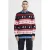 JACK & JONES kersttrui gebreid rood