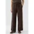 OUI high waist wide leg broek – bruin