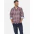 Babista regular casual overhemd URSILESTI rood