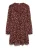 VERO MODA Jurk ‘VMIHANNAH’  olijfgroen / rosé / bordeaux