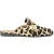Babouche Lara leopard muiltjes muiltjes dames