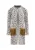 Faina Vest Dames wol wit zwart