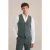 We Fashion Waistcoat Moss Green