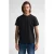 Petrol Industries regular T-shirt zwart met textuur