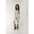 Colourful Rebel Dorin Uni Wrap Dress Ls Soft Green