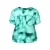 Zhenzi dip-dye top Plus Size – turquoise