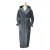 ARTG Dames/Dames Deluxe badjas met capuchon (Donkergrijs)