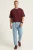 Elastische Taille Denim Broek