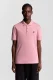 Lyle & Scott regular polo roze