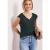 Street One Dames Shirt met knoopdetail in Groen