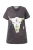 Angel of Style Shirt  lichtblauw / bruin / antraciet / wolwit