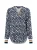 Franco Callegari Blouse  camel / marine / offwhite
