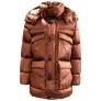 Jack Wolfskin Tech Lab Upper East Heren Bruine Pufferjas
