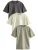 Next Shirt  ecru / donkergrijs / pastelgroen