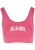 Karl Kani Top  pink / wit