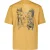 No Excess T-shirt crewneck melange placed pri yellow