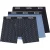 Boss Heren Boxershort (Pakket van 3) (Blauw/Zwaar)