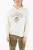 JAMES HARDEN x NEIL BARRETT Easy Fit Hoodie met bedrukt logo in beige