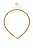 Rose & Camellia Ketting | Brown Shiny