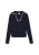 IZIA Trui  navy / wit / parelwit