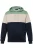 Men Plus Sweatshirt  beige / navy / groen