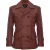 Cow Hide Dr Who Naval German Pea Coat leren jas