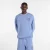 new balance Shirt ‘Reimagined Fleece Crew’  blauw / zwart