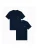 Armani T-shirts met ronde hals 2-pack blauw