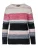 KOROSHI Trui  pink / rosa / zwart / wit