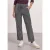 Mid Waist straight leg corduroybroek met rechte pijpen en middelhoge taille