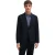 Boss Heren Effen Borstzak Regular Blazer (Donkerblauw)