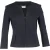 Boss by Hugo Boss Ongekragen Buttoned Blazer in Marineblauwe Katoen