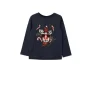 s.Oliver kerst longsleeve donkerblauw