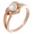 Orphelia Dames 925 Sterling Zilveren Ring – Roze ZR-7233/RG