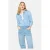LOLALIZA blouse light blue denim