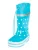 PLAYSHOES Regenlaarzen  turquoise / wit