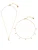 Hey Happiness Ketting ‘Star and Moon’  goud