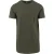 Urban Classics Lang T-shirt in de vorm voor heren (Olijf)