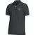 Korte Mouwen Kraag Polo Shirt in Antraciet