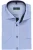 ETERNA Comfort Fit Overhemd Korte mouw middenblauw