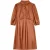 EsQualo Dress Puff Slv Light Pu Copper Brown