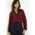 LOLALIZA blouse donkerrood