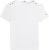 Tommy Hilfiger T-shirt Gold Button Slimfit Off White dames