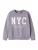 NAME IT Sweatshirt ‘NKFBELISSO’  lavendel / wit
