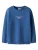 NAME IT Sweatshirt  blauw / wit