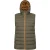 Mountain Warehouse Heren Seizoenen Gewatteerd Gilet met Capuchon (Donkere Khaki)