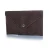 Etro, leren clutch met paisleyprint
