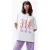 Catwalk Junkie Oversized Graphic Tshirt Off White
